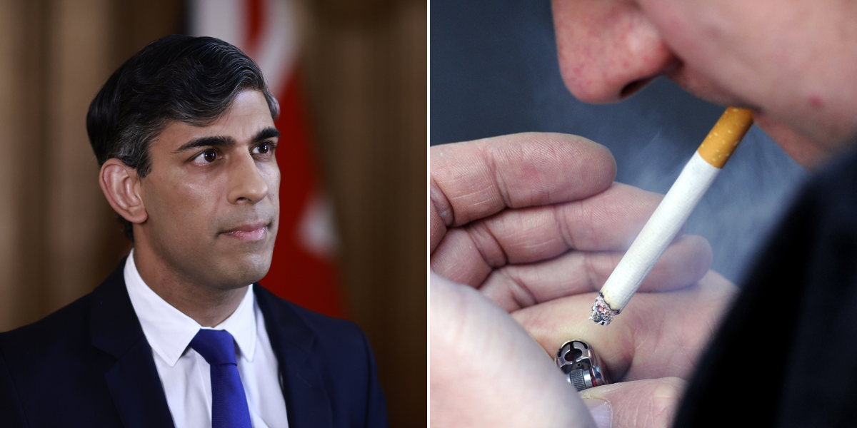 NextImg:Sunak's smoking ban bill breezes through first hurdle despite major Tory rebellion as Labour support PM's flagship policy