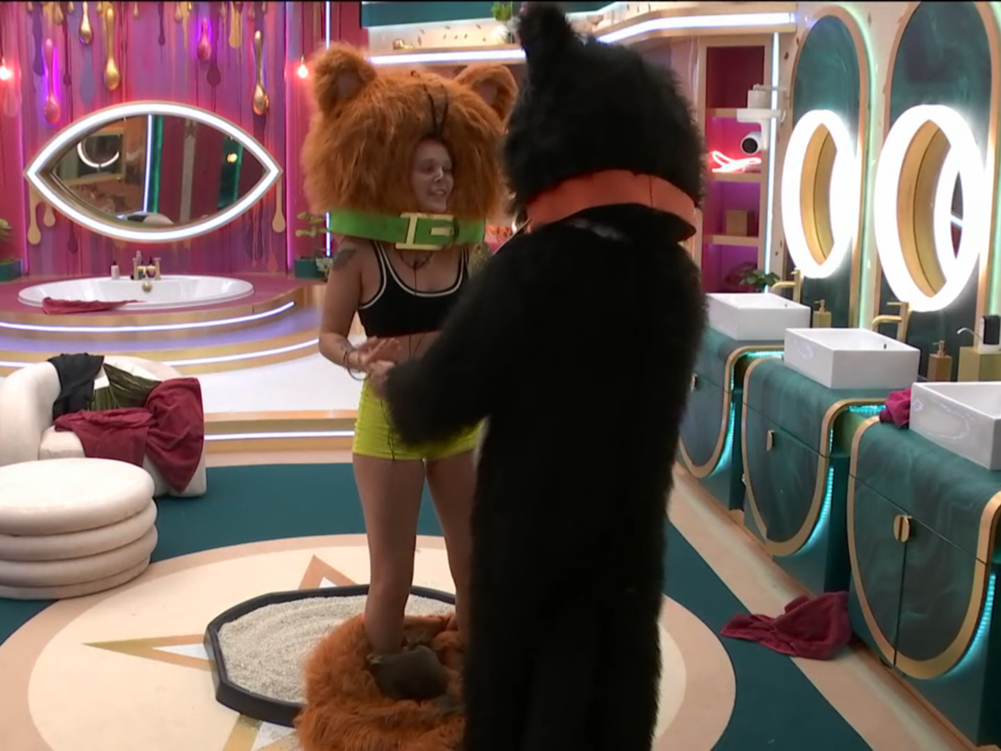 ITV CBB: Chris Hughes and JoJo Siwa