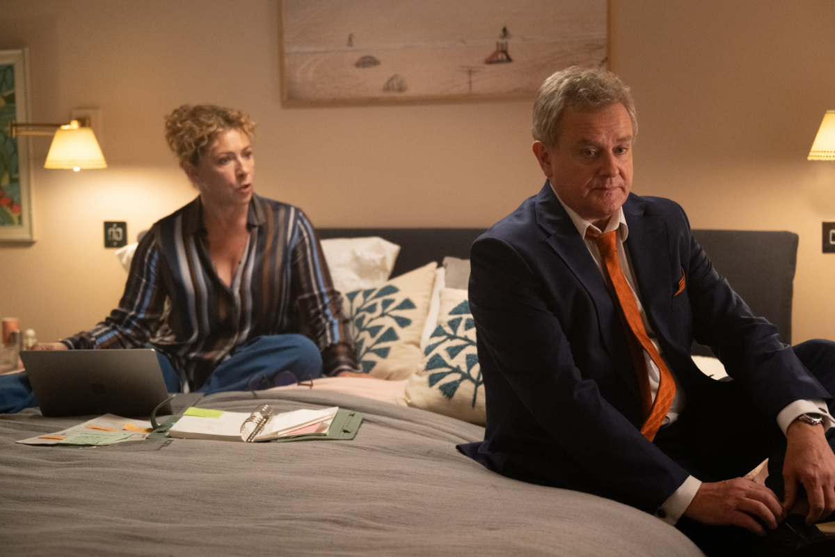 ITV Douglas is Cancelled: Alex Kingston stars alongside Hugh Bonneville