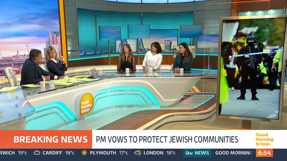 ITV GMB: Adil Ray and Kate Garraway