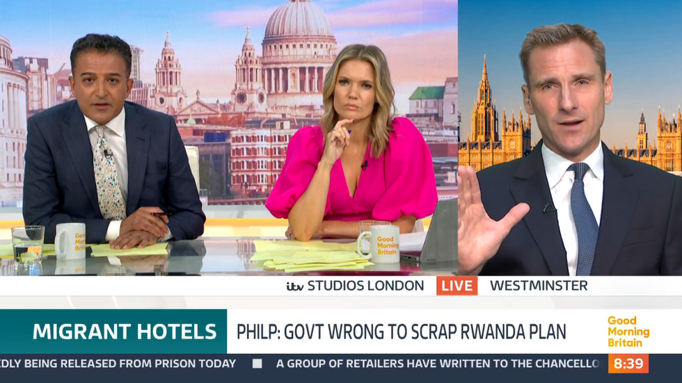 ITV GMB: Adil Ray clashed with Chris Philp