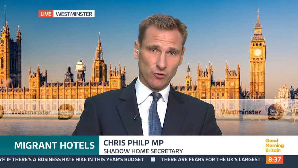 ITV GMB: Chris Philp