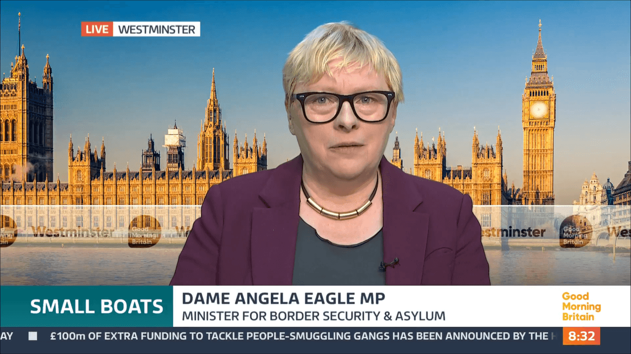 ITV GMB: Dame Angela Eagle