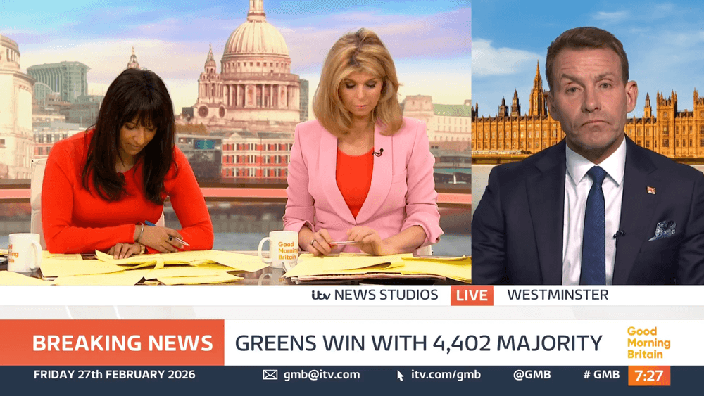 ITV GMB: Dr David Bull was grilled by ranvir Singh and Kate Garraway