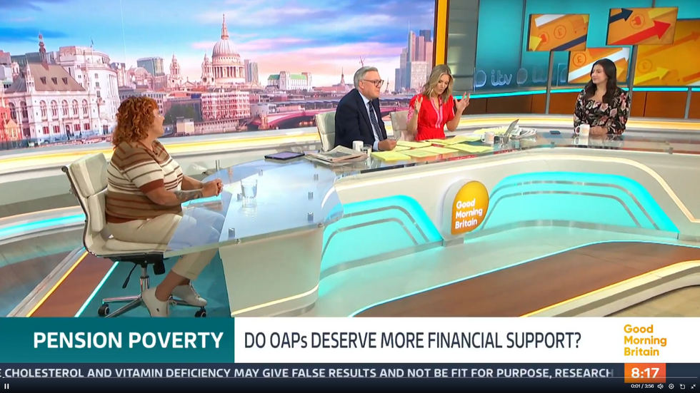 ITV GMB: Ed Balls and Charlotte Hawkins