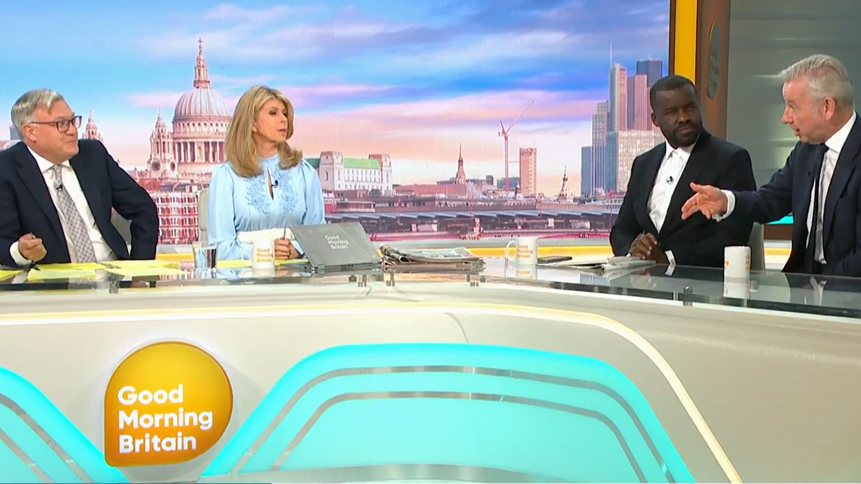 ITV GMB: Ed Balls and Kate Garraway