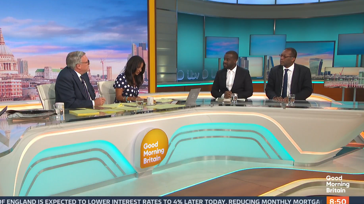 ITV GMB: Ed Balls and Ranvir Singh