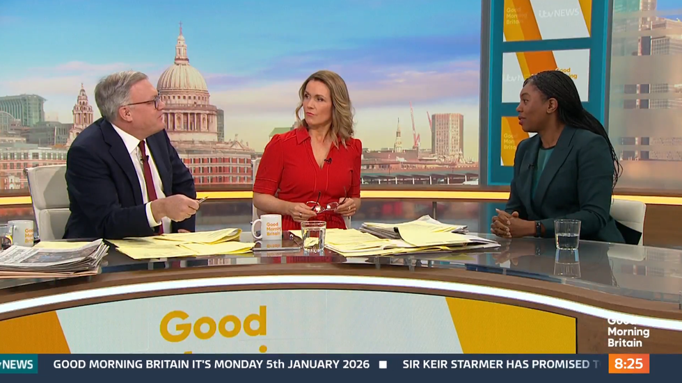 ITV GMB: Ed Balls and Susanna Reid