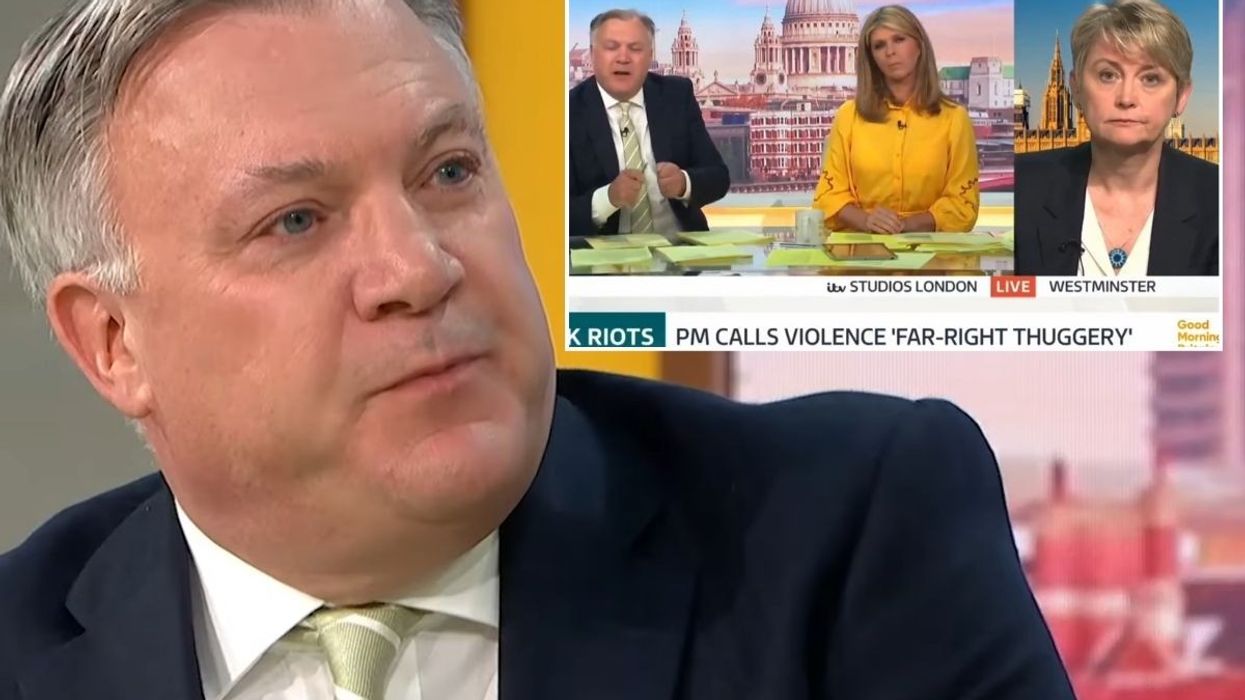 ITV GMB: Ed Balls and Yvette Cooper