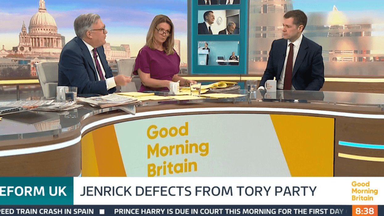 ITV GMB: Ed Balls, Susanna Reid and Robert Jenrick