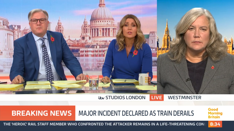 ITV GMB: Heidi Alexander was grilled by Susanna Reid