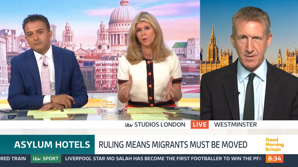 ITV GMB: Kate Garraway grilled Dan Jarvis \u200b