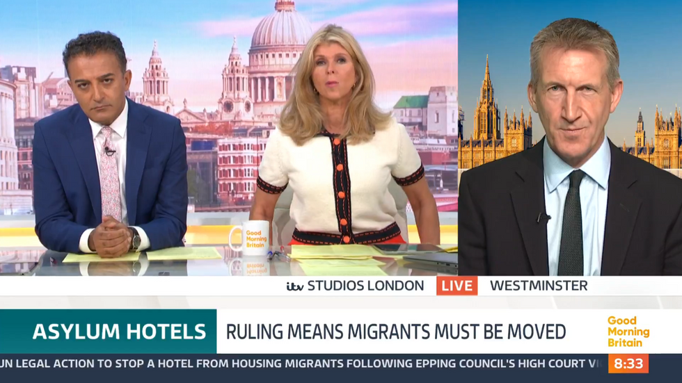 ITV GMB: Kate Garraway grilled Dan Jarvis \u200b