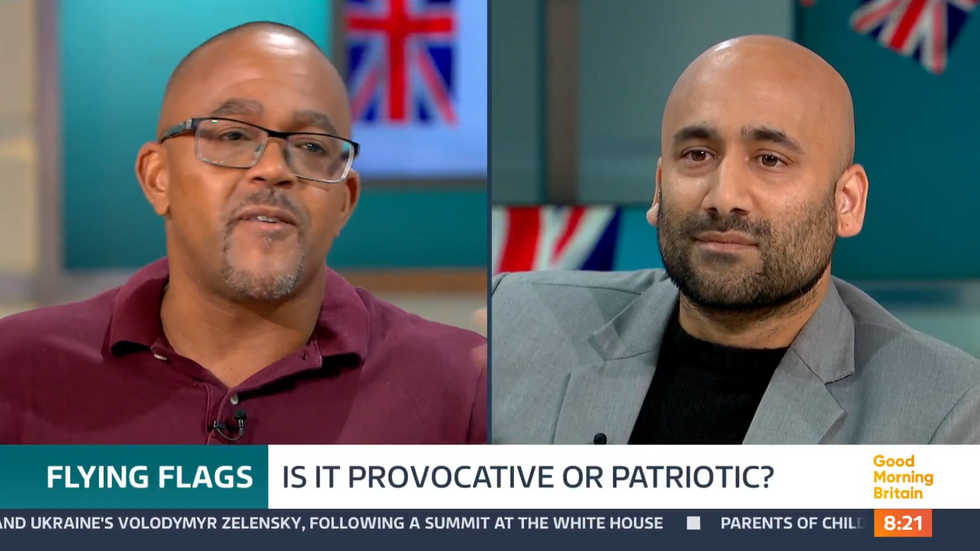 ITV GMB: Kehinde Andrews clashed with Rakib Ehsan