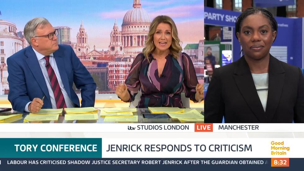 ITV GMB: Kemi Badenoch was grilled by Susanna Reid and Ed Balls on Tuesday