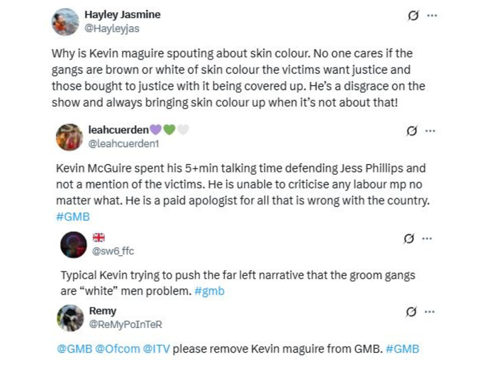 ITV GMB: Kevin Maguire's comments