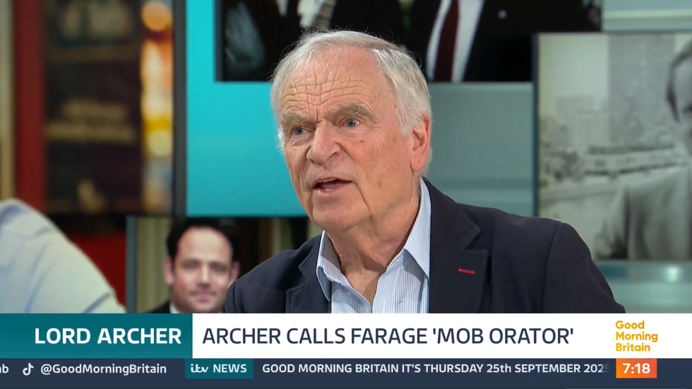ITV GMB: Lord Jeffrey Archer