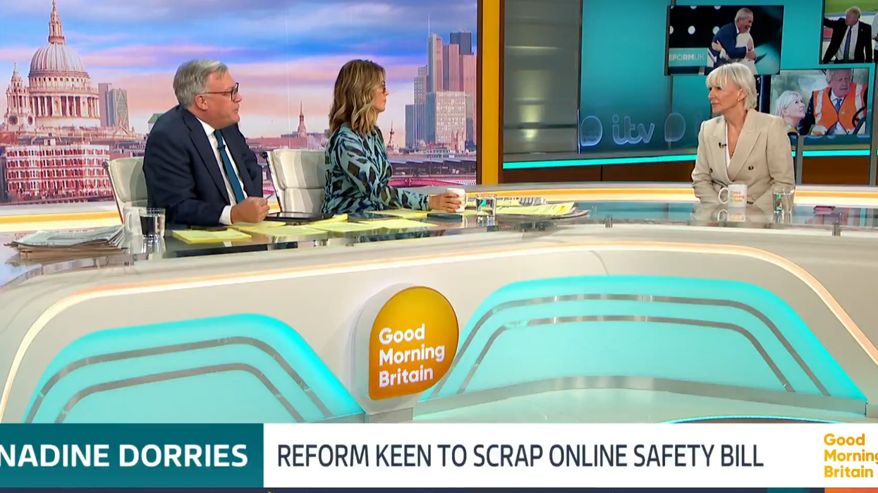 ITV GMB: Nadine Dorries