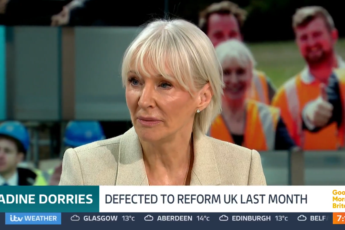 ITV GMB: Nadine Dorries