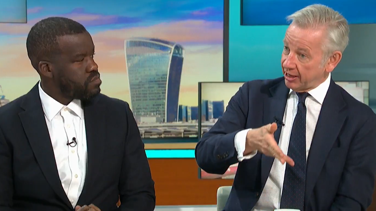 ITV GMB: Nels Abbey and Michael Gove
