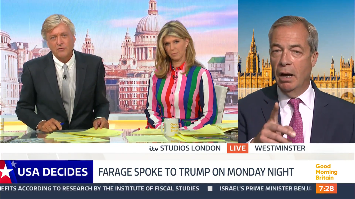 ITV GMB: Nigel Farage