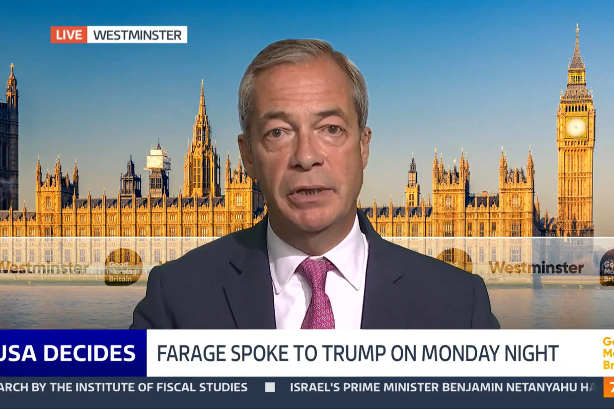ITV GMB: Nigel Farage