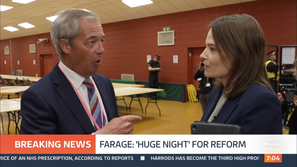 ITV GMB: Nigel Farage