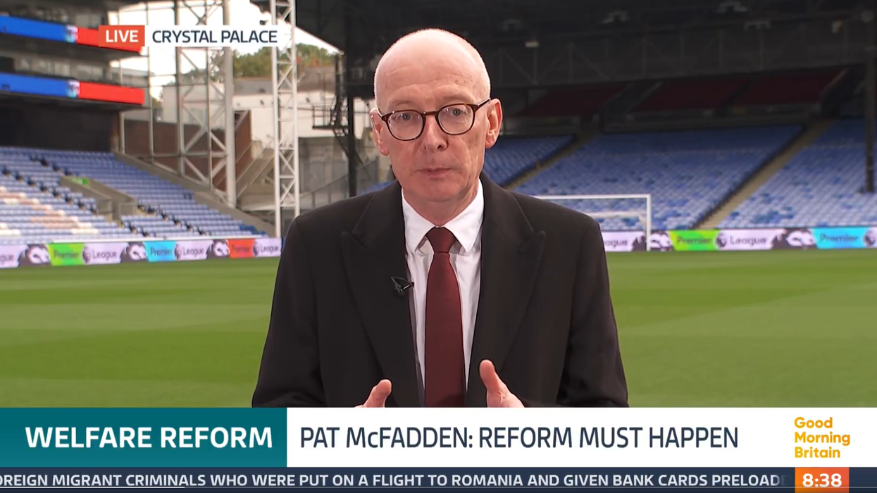ITV GMB: Pat McFadden