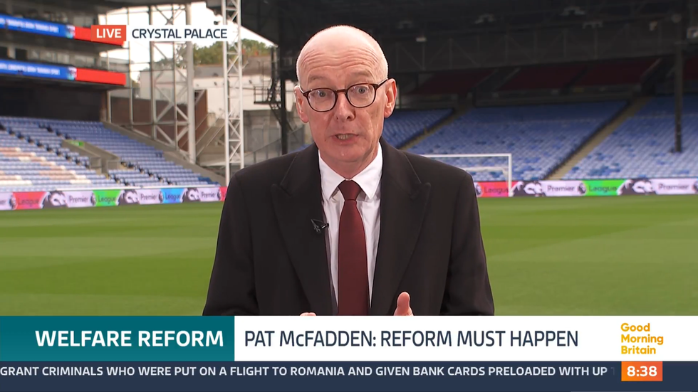 ITV GMB: Pat McFadden