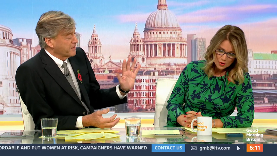ITV GMB: Richard Madeley and Susanna Reid