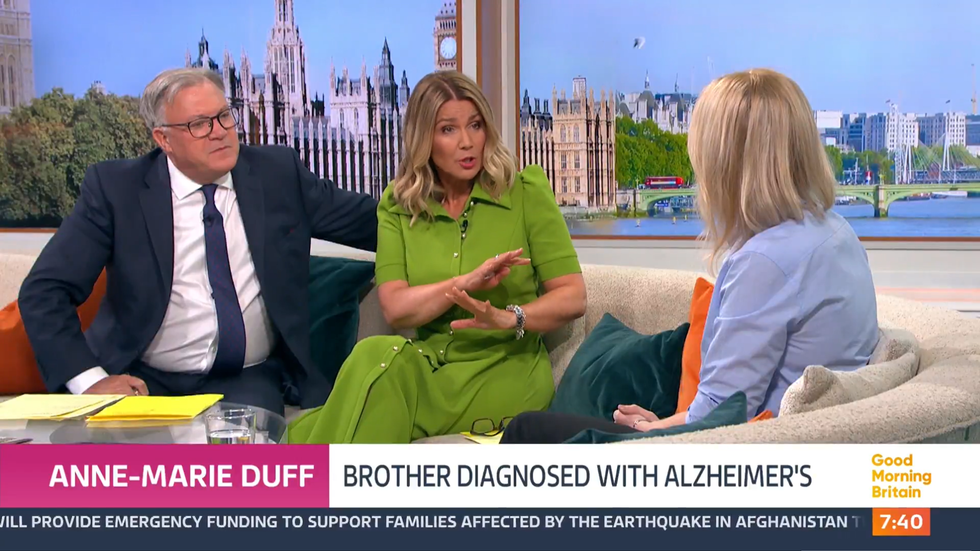 ITV GMB: Susanna Reid and Ed Balls