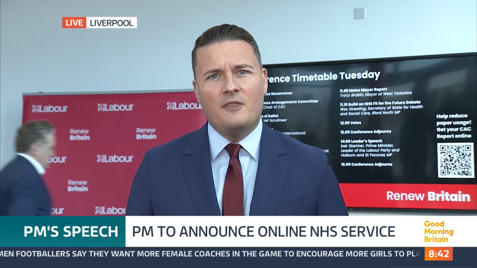ITV GMB: Wes Streeting