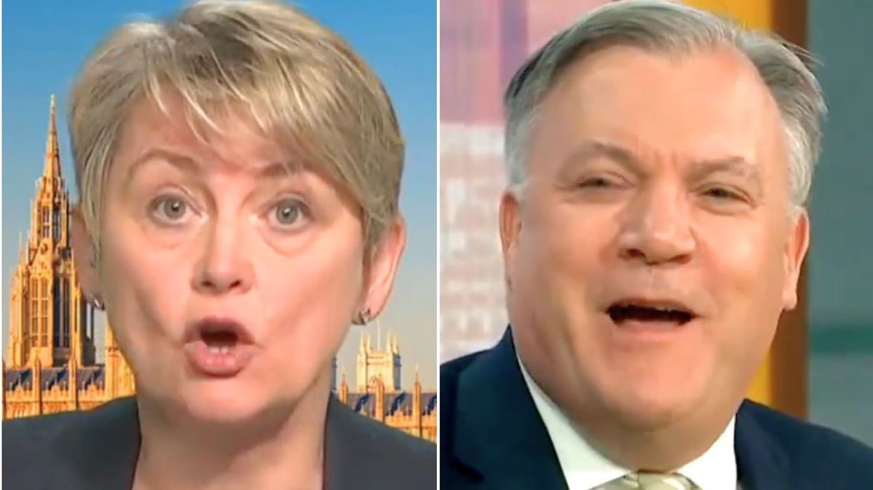 ITV GMB: Yvette Cooper and Ed Balls
