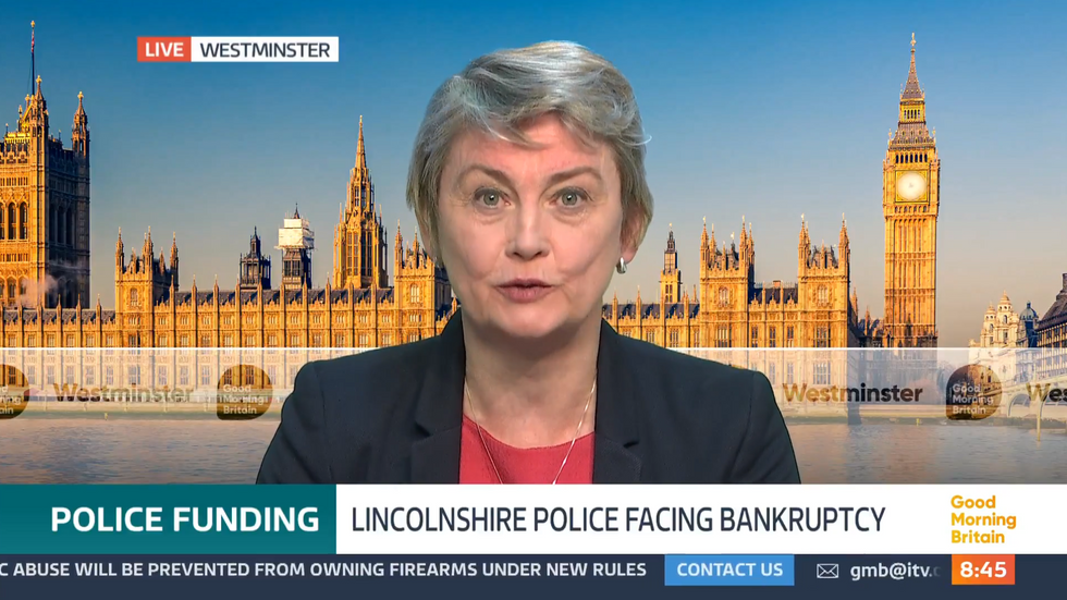 ITV GMB: Yvette Cooper