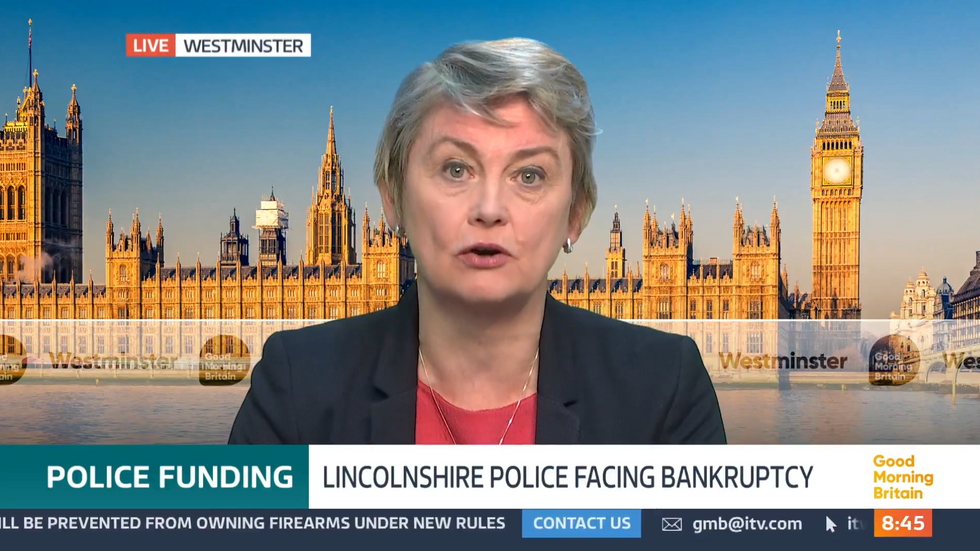 ITV GMB: Yvette Cooper