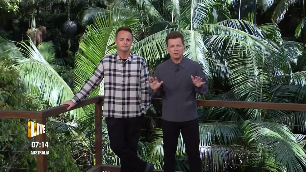 ITV I'm A Celebrity: Ant and Dec