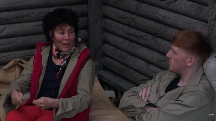 ITV I'm A Celebrity: Ruby Wax and Angry Ginge