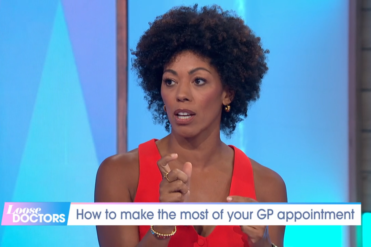 ITV Loose Women: Dr Zoe's