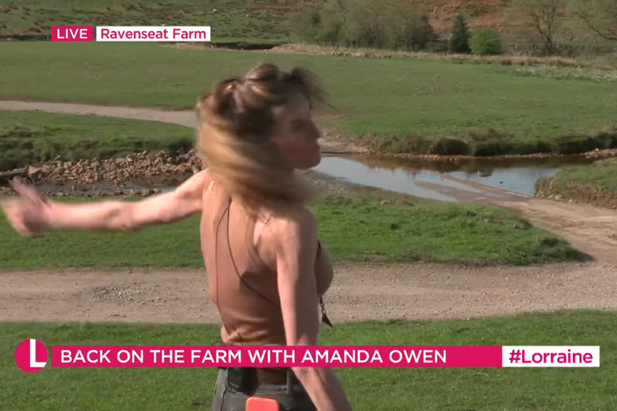 ITV Lorraine: Amanda Owen