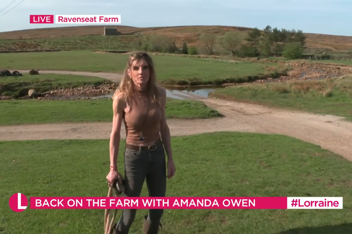 ITV Lorraine: Amanda Owen