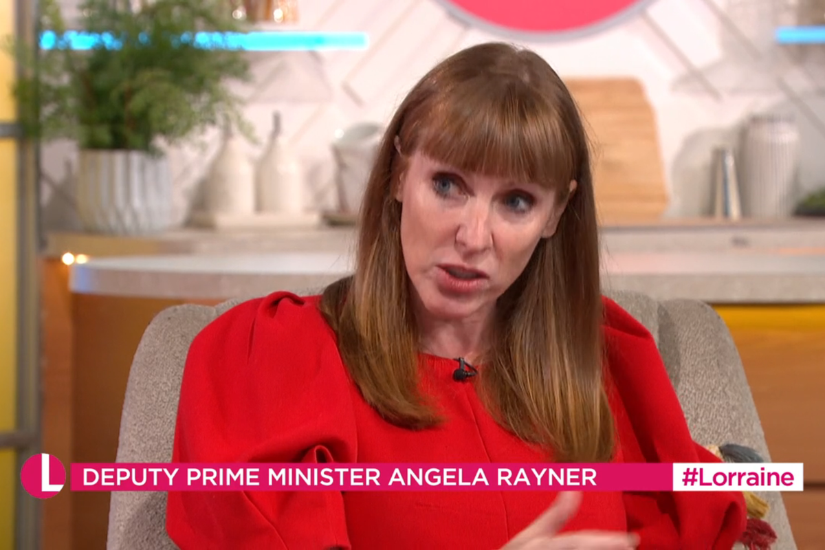 ITV Lorraine: Angela Rayner