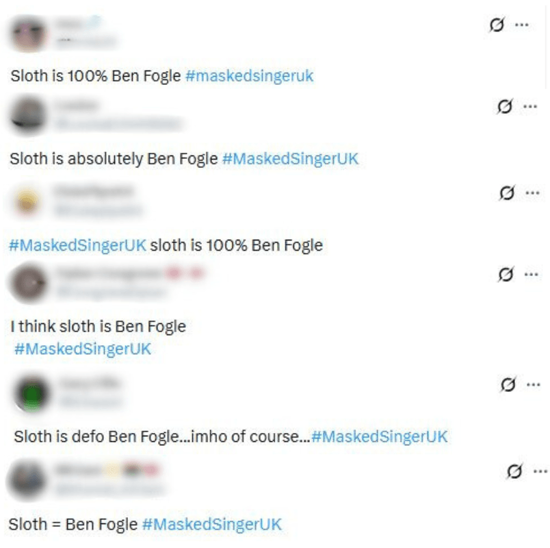 ITV The Masked Singer: Sloth's identity