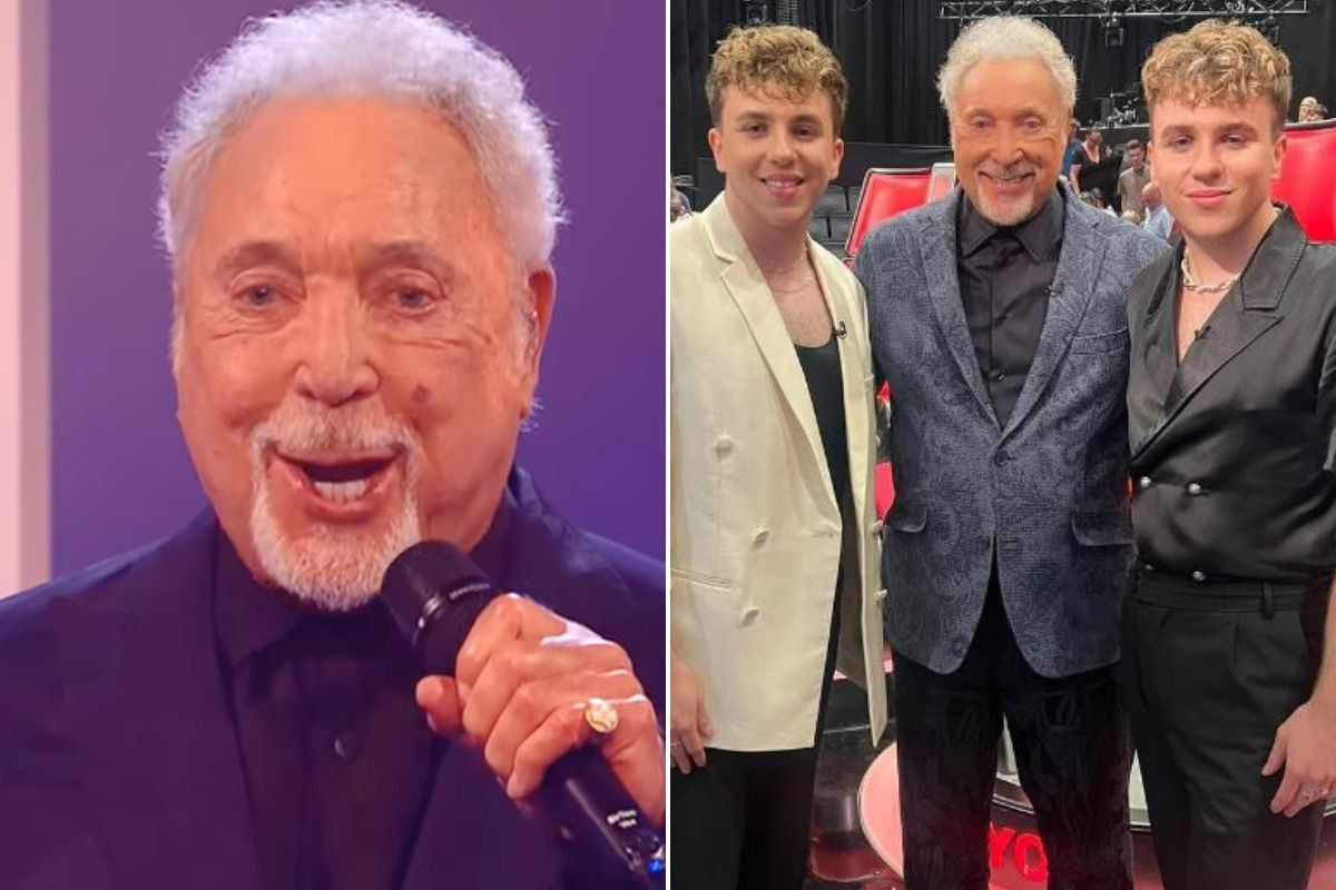 ITV The Voice: Sir Tom Jones performed with Billy and Louie