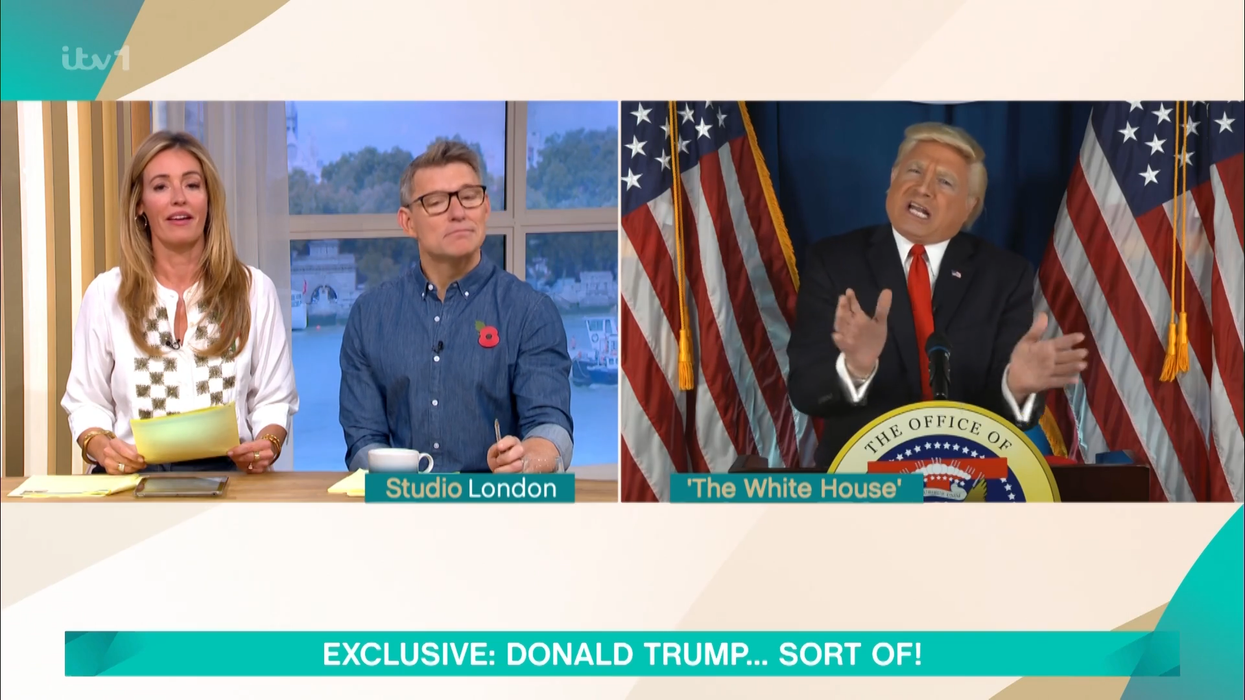 ITV This Morning: Trump impersonator