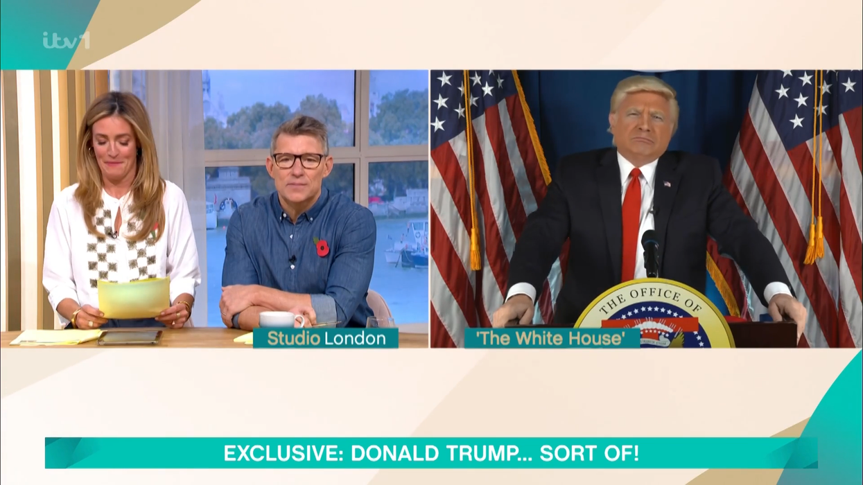 ITV This Morning: Trump impersonator