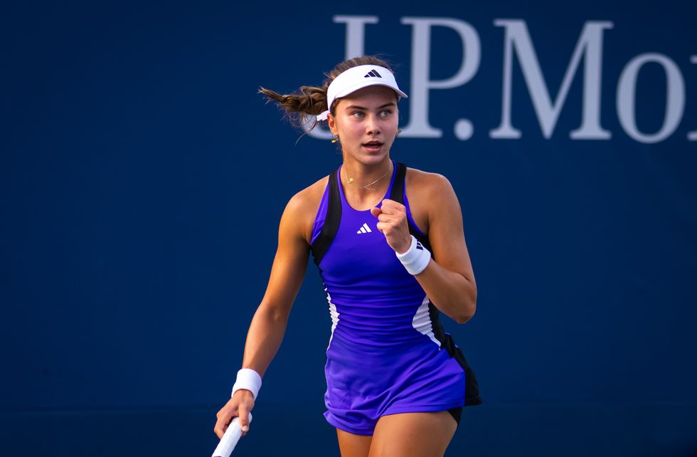 Iva Jovic is through to the second round of the US Open
