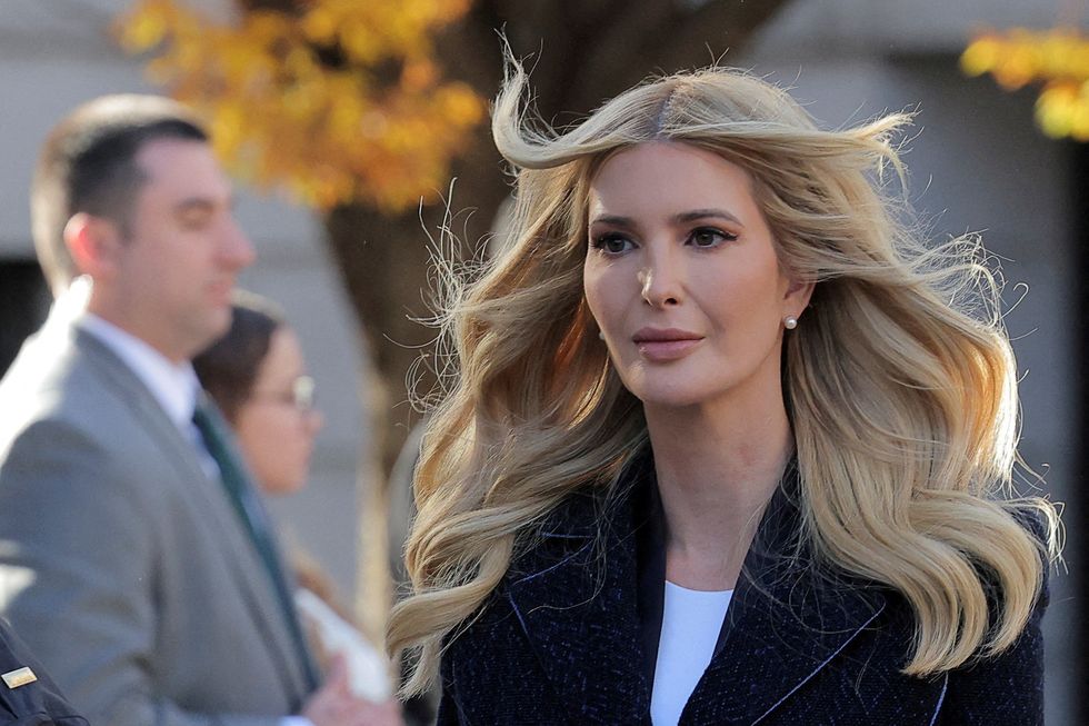 Ivanka Trump arrives at court