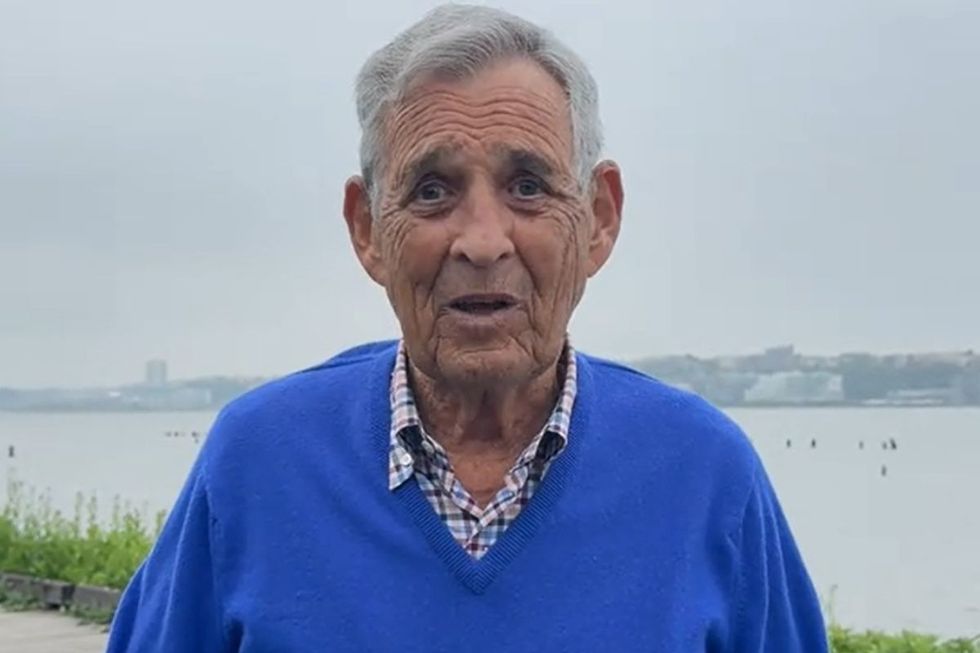 Izzi's grandfather discussing longevity