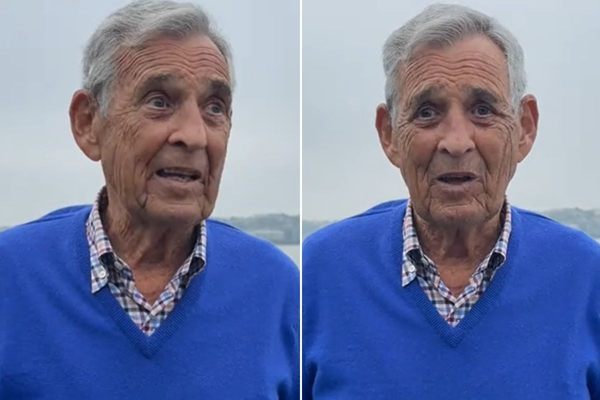 Izzi's grandfather discussing longevity