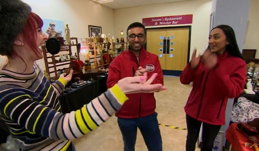 Izzie Balmer and the red team